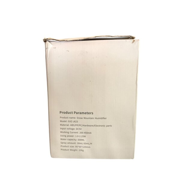 SmartDevil Snow Mountain H2O Humidifier - Open Box - Picture 3 of 9